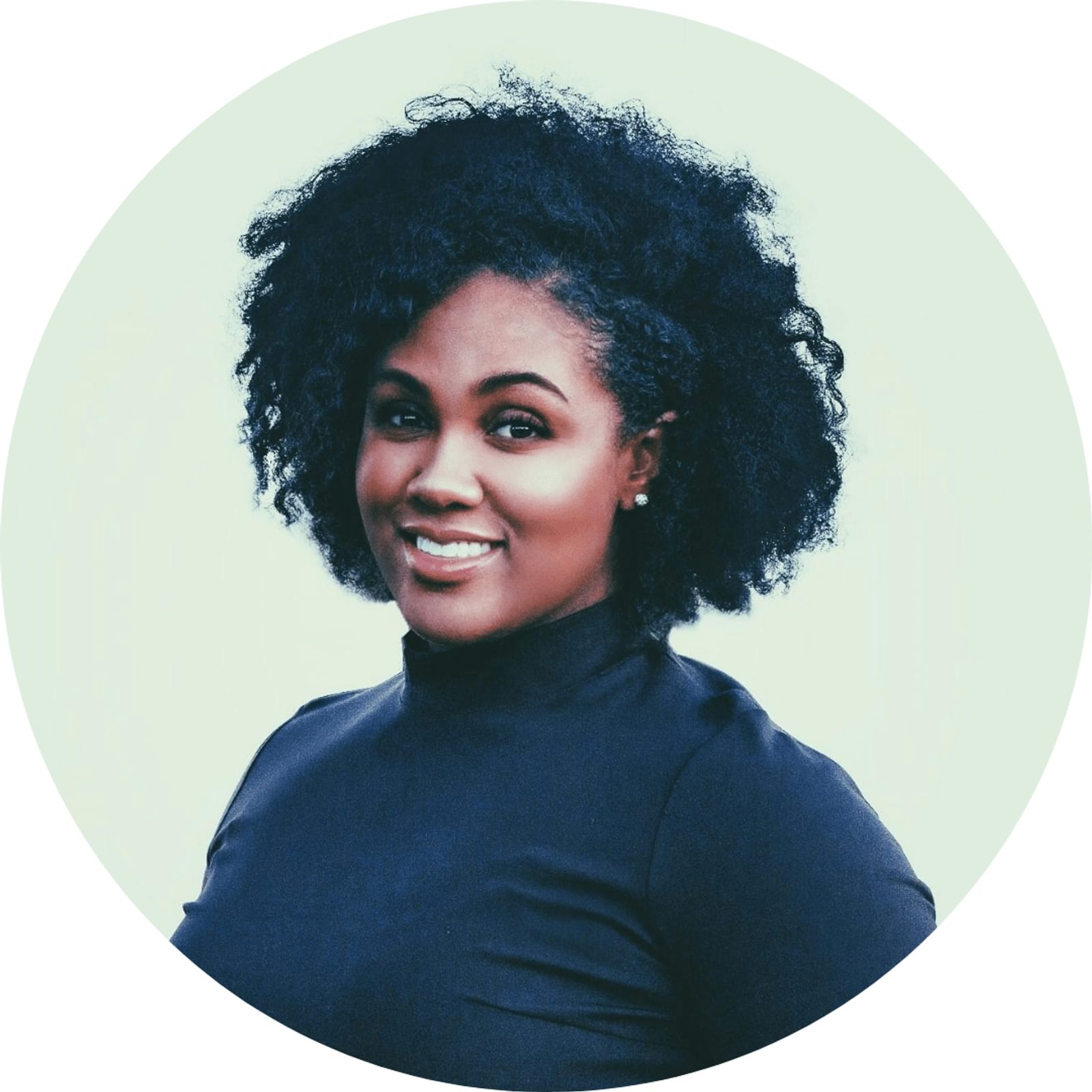 Ashley Miller's headshot in circular frame