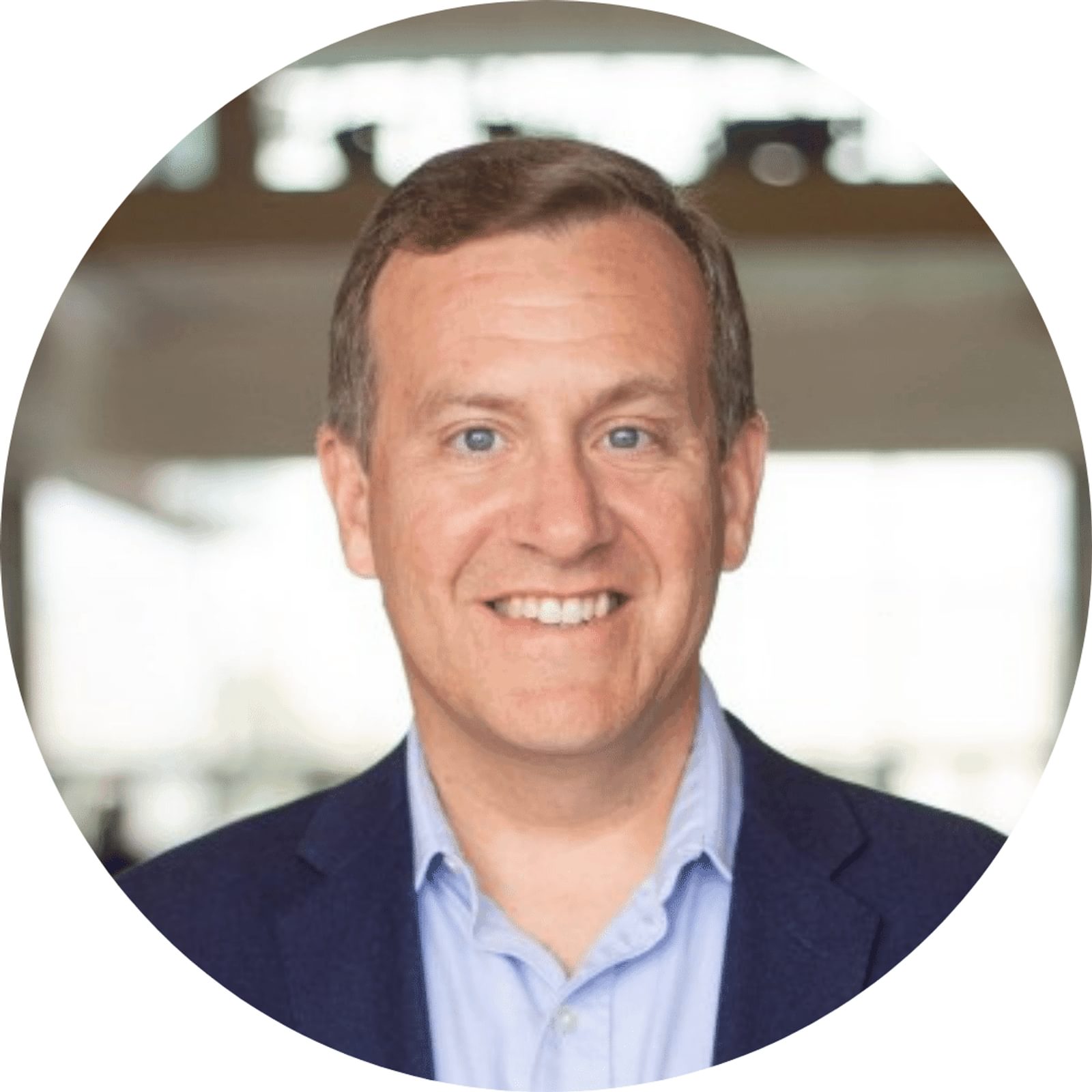 Matthew Temple's headshot in circular frame 1080 X 1080