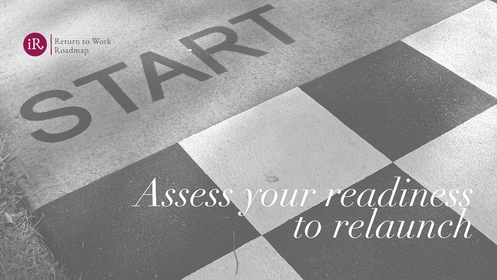 iRelaunch Return to Work Roadmap Step 4: Assess your readiness to relaunch