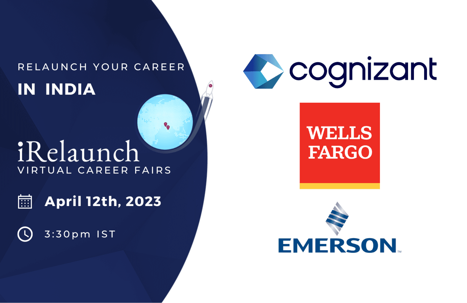 The iRelaunch Virtual Career Fairs: Relaunch your Career in India