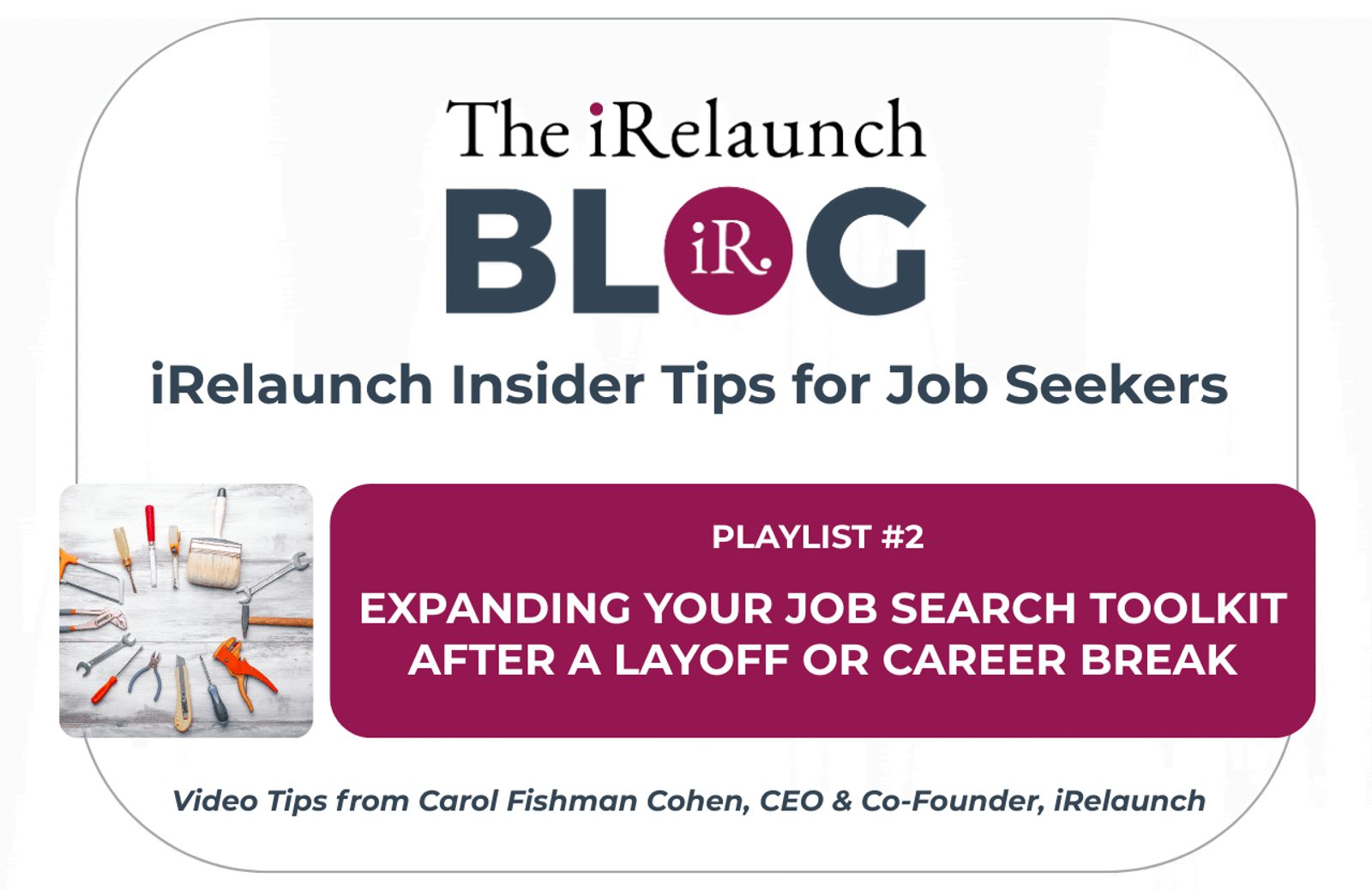 Careercomeback blog playlist2