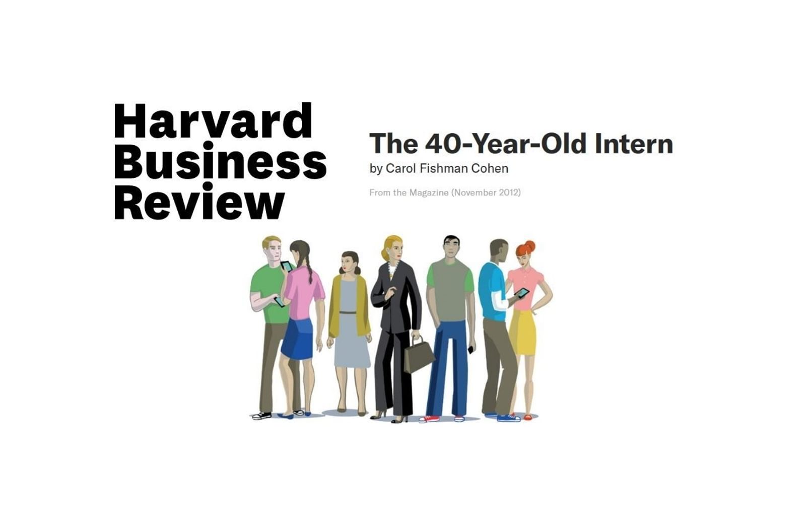 HBR 40 Year Old Intern news thumbnail