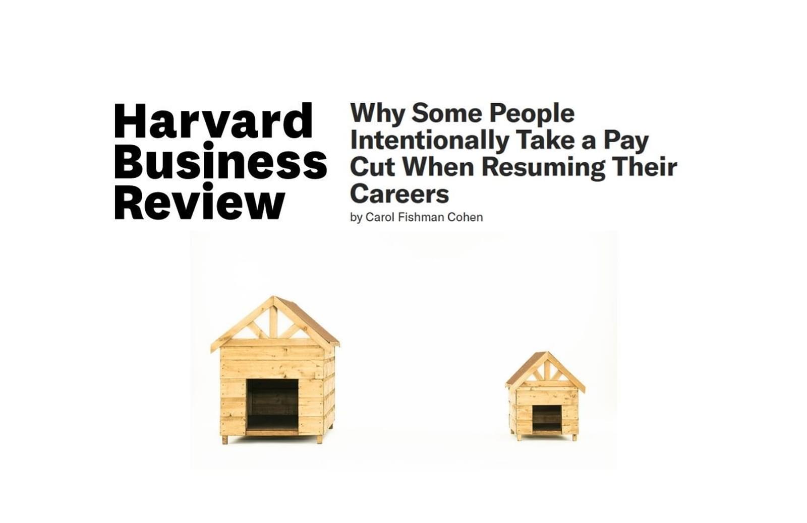 Hbr why some people intentionally take lower level position news thumbnail