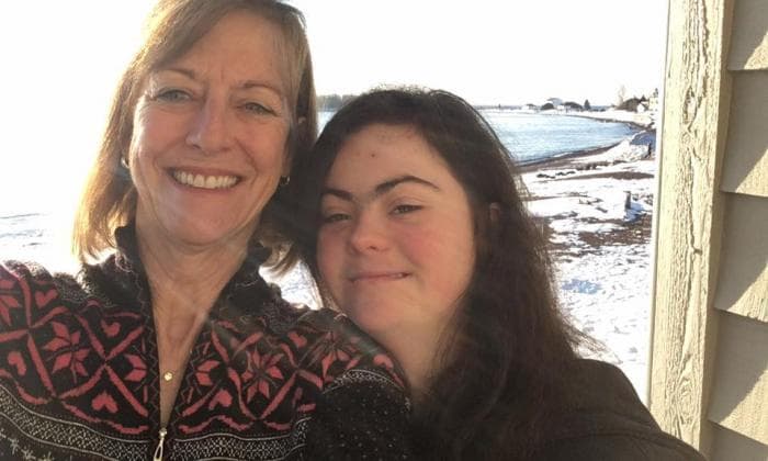 Suzanne Wall and her daughter, Amelie